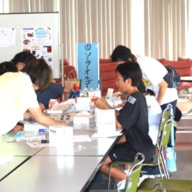 夏休みおもしろ工作教室 R7.8.23(土)<br> ご参加いただき有難うございました‼ 夏休みおもしろ工作教室
